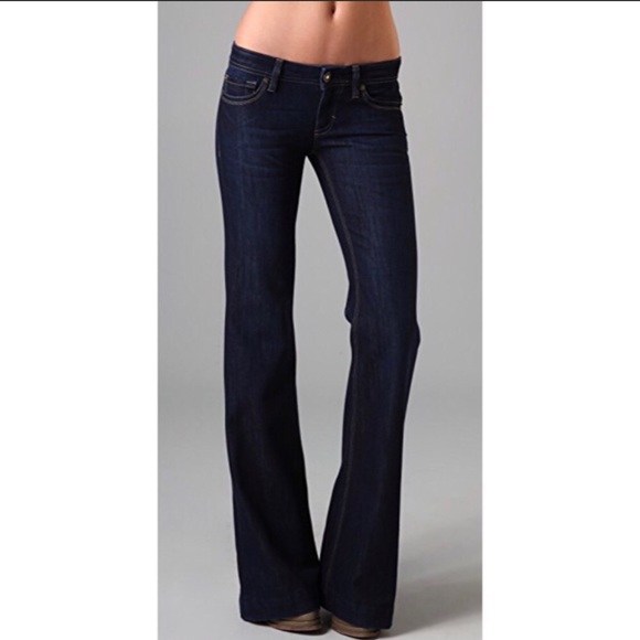 DL1961 Denim - NWT DL1961 Melissa Wide Leg Jeans Mariner 34” long